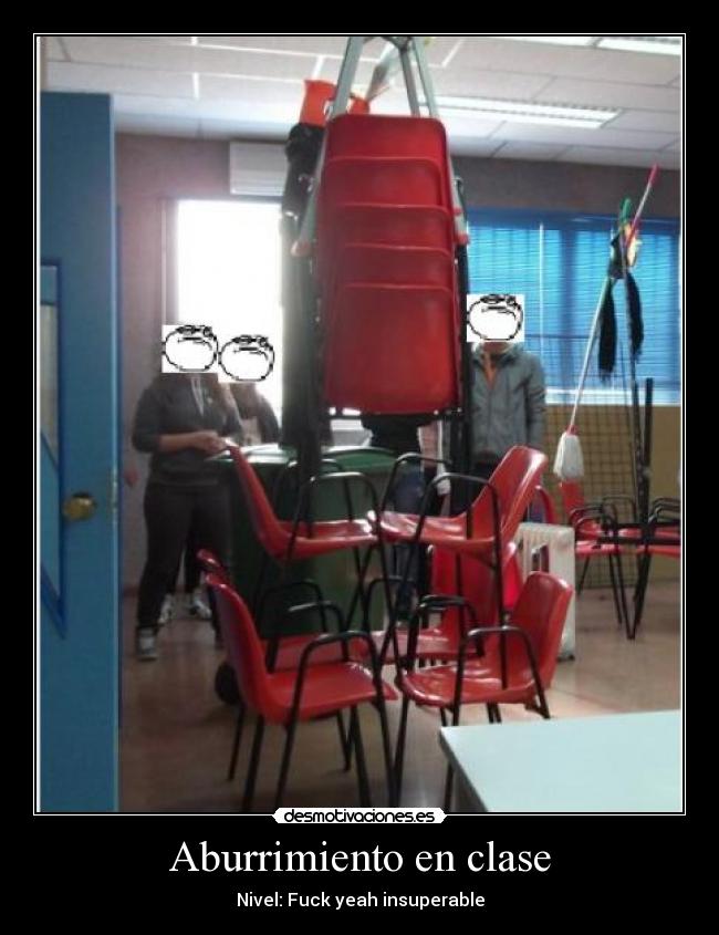 Aburrimiento en clase - 