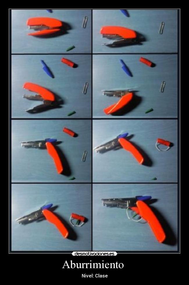 Aburrimiento  - Nivel: Clase