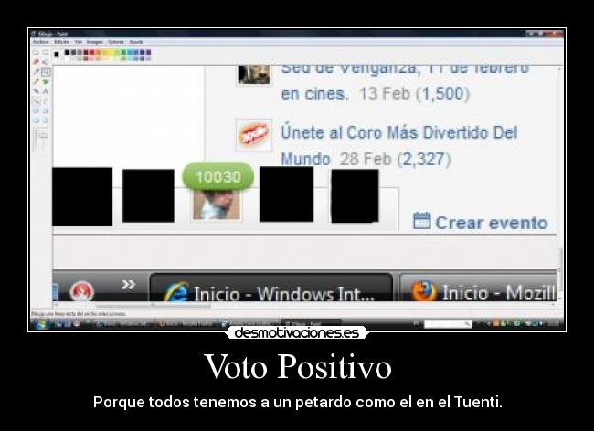 Voto Positivo -