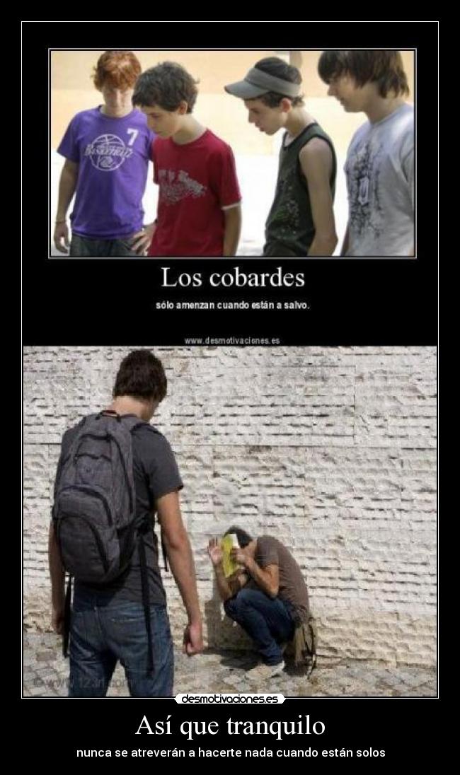 Así que tranquilo - 