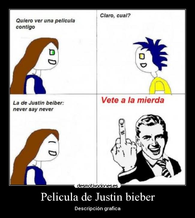 Pelicula de Justin bieber -