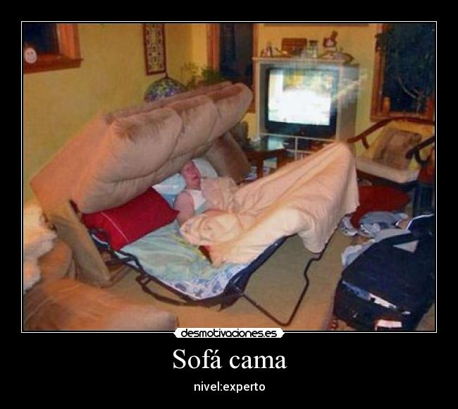 Sofá cama - nivel:experto