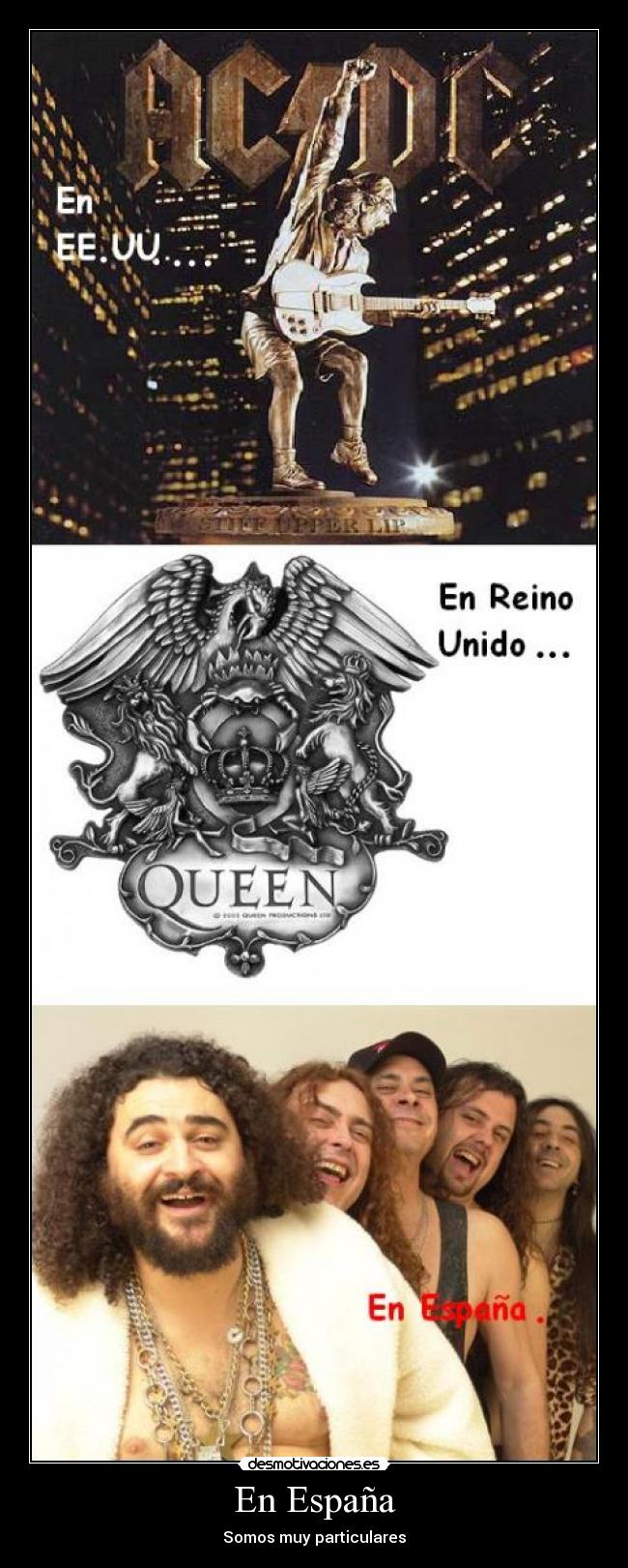 En España - Somos muy particulares