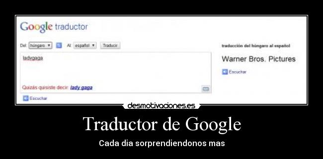Traductor de Google -