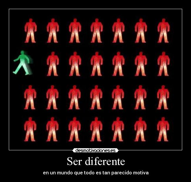 Ser diferente - 