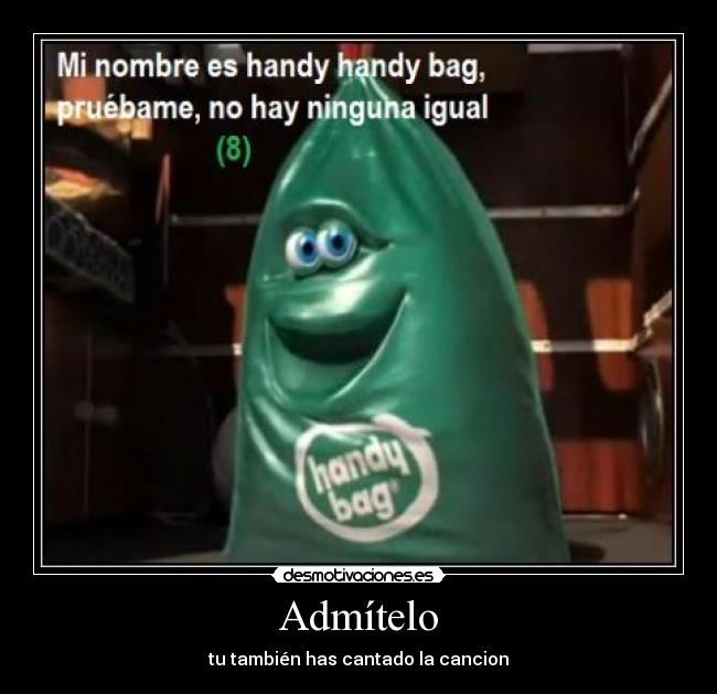 Admítelo - tu también has cantado la cancion