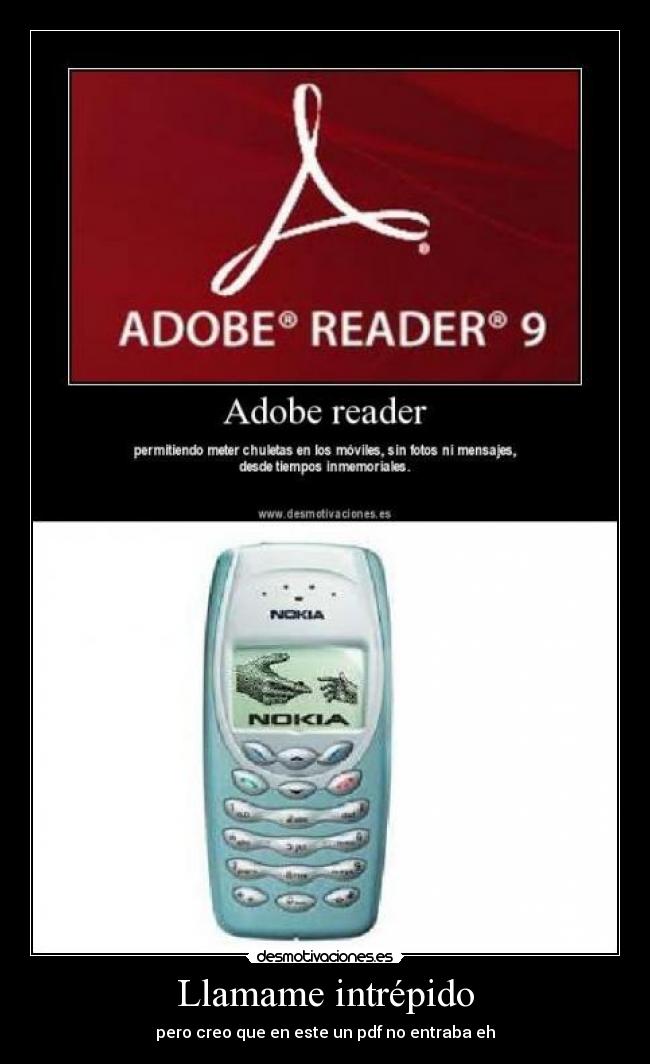 Llamame intrépido - 