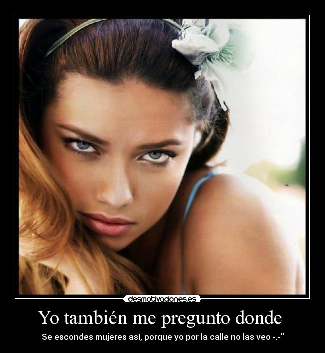 Yo también me pregunto donde  - 