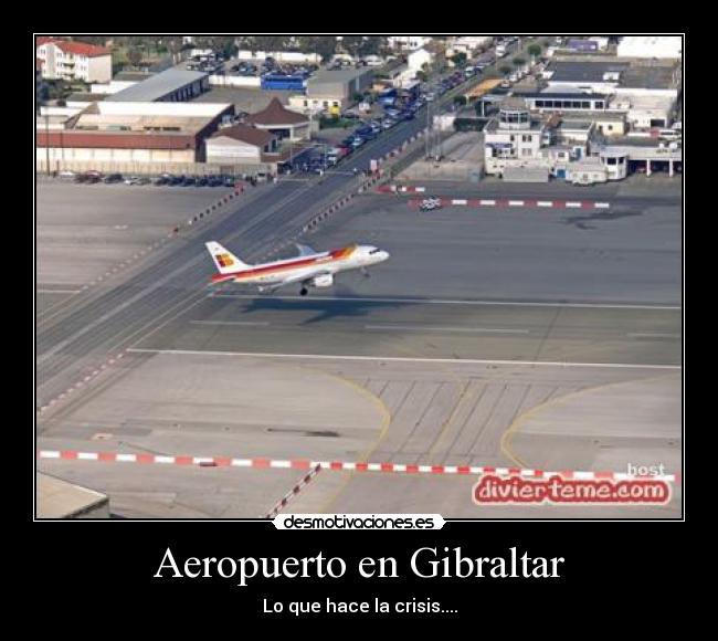 Aeropuerto en Gibraltar - 