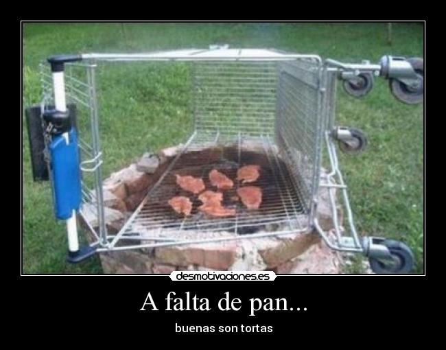 A falta de pan... - 