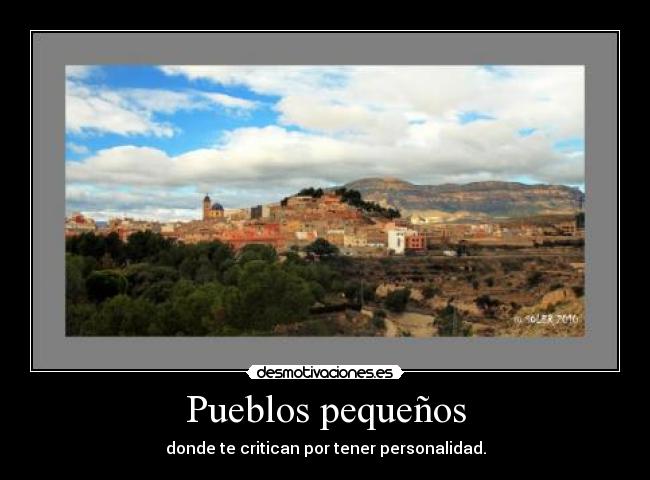Pueblos pequeños - 
