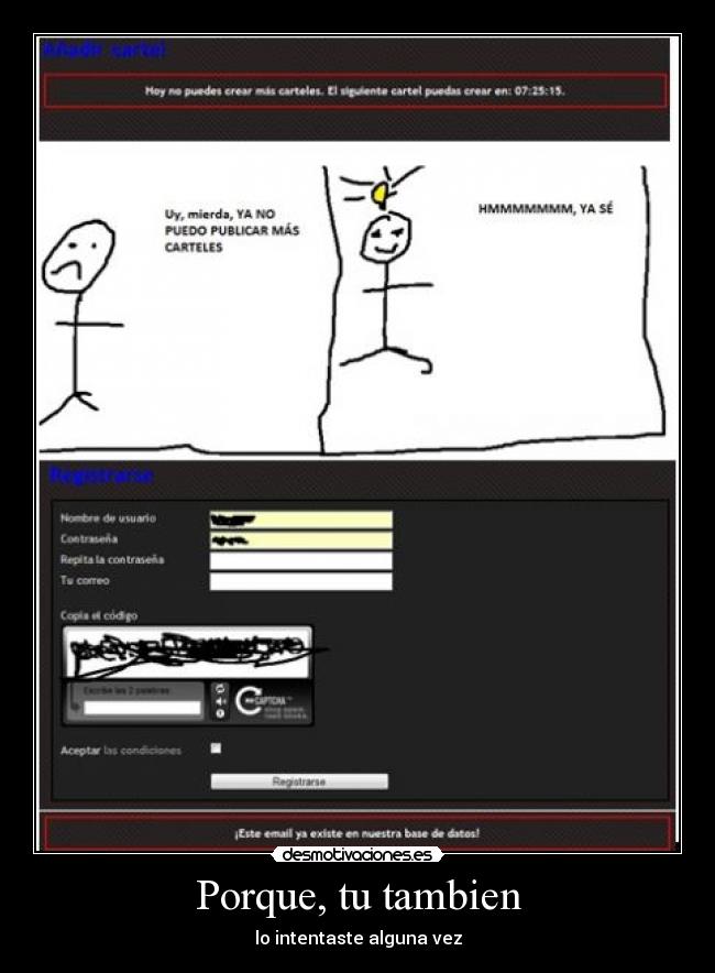 Porque, tu tambien -