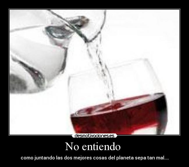No entiendo -