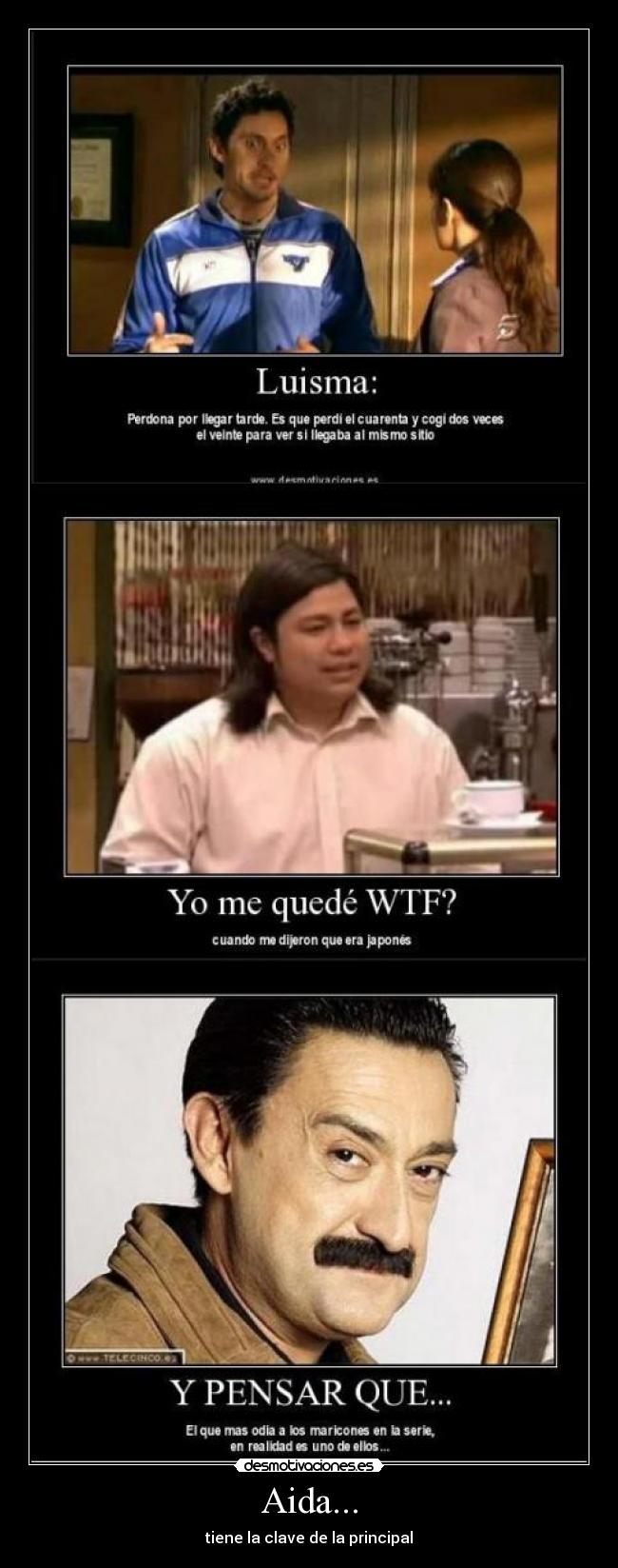 Aida... - tiene la clave de la principal