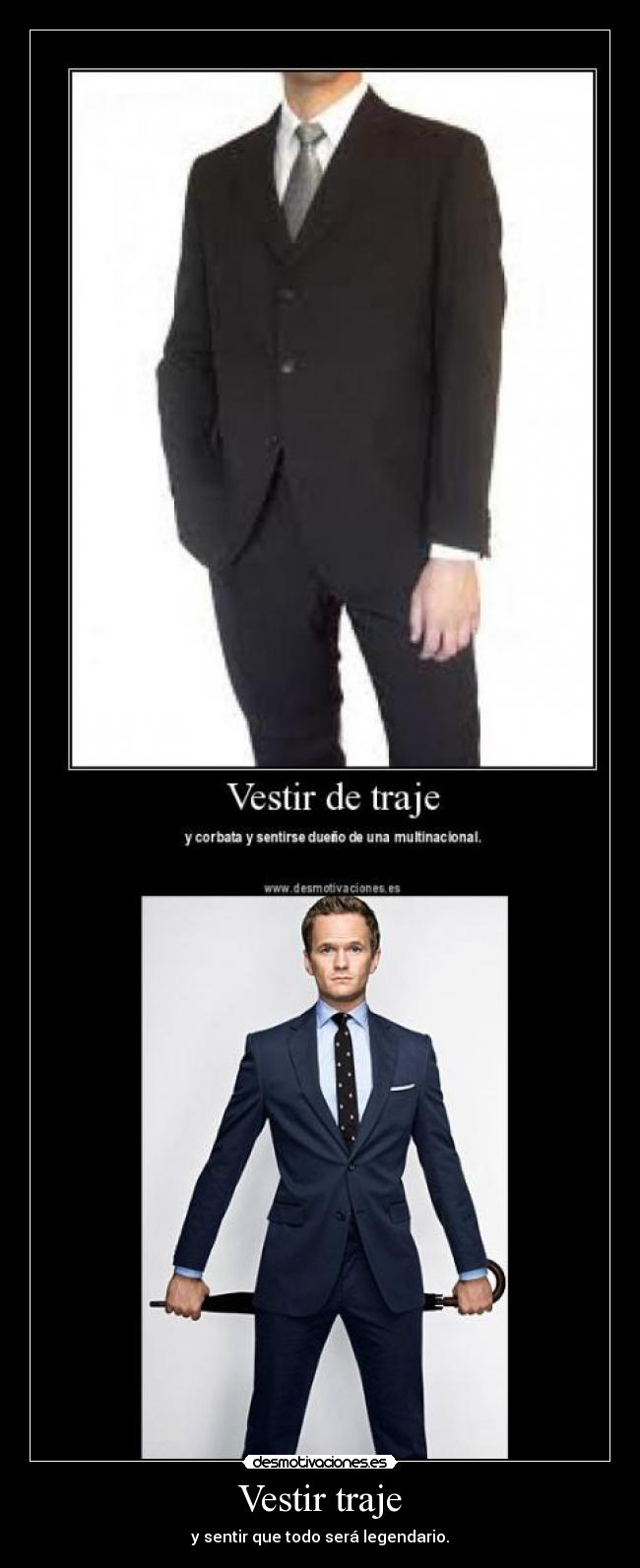 Vestir traje - 