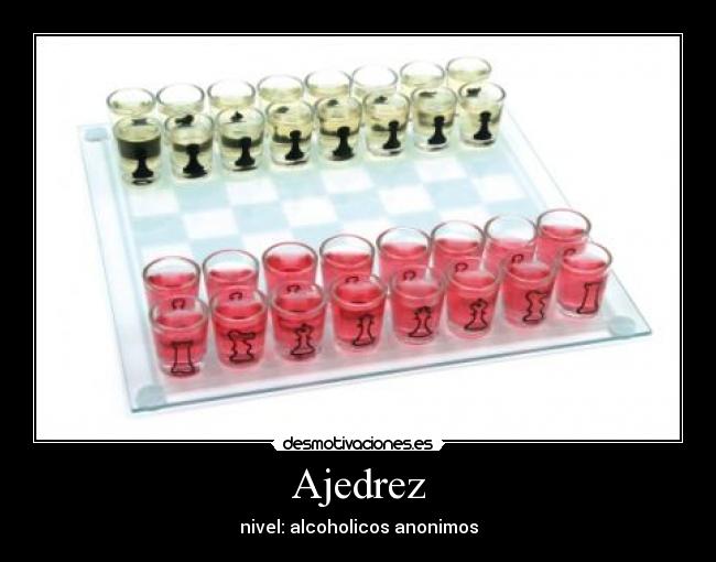 Ajedrez - nivel: alcoholicos anonimos