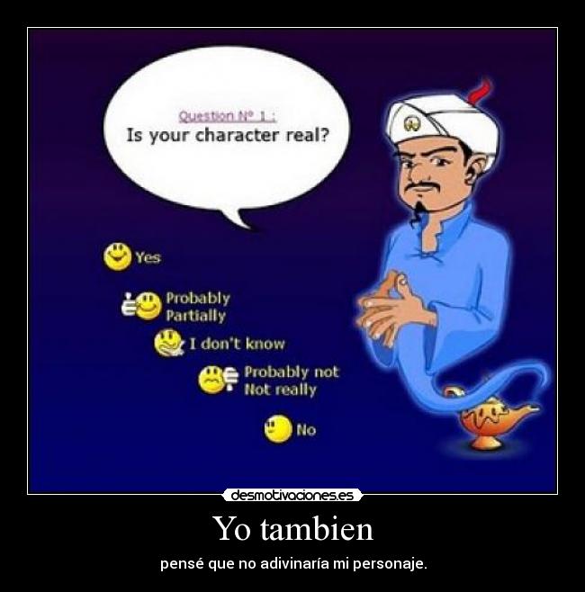 carteles akinator desmotivaciones