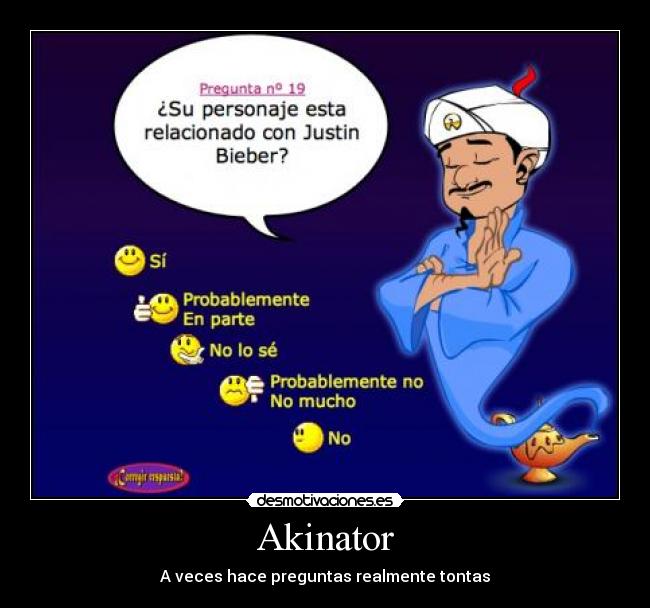 Akinator - A veces hace preguntas realmente tontas