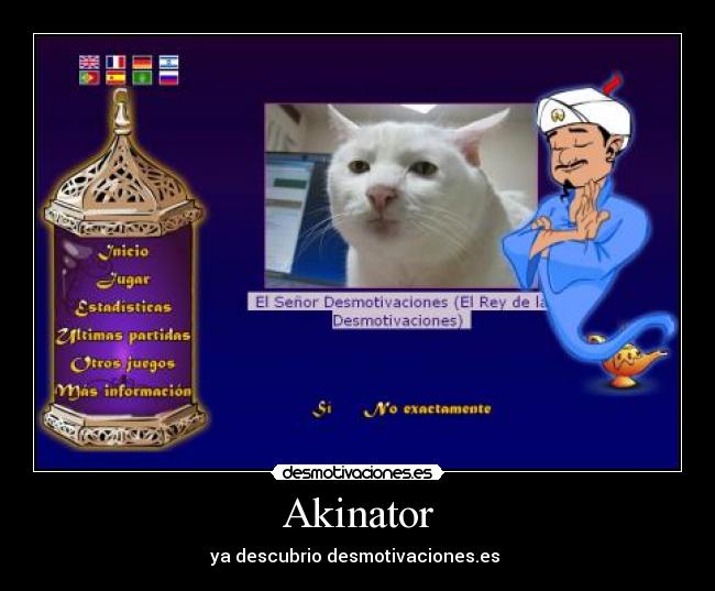 Akinator - ya descubrio desmotivaciones.es 