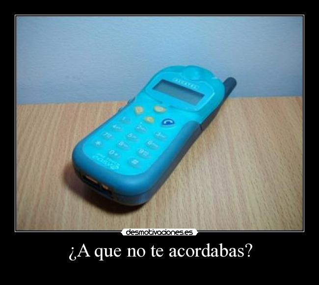 ¿A que no te acordabas? -