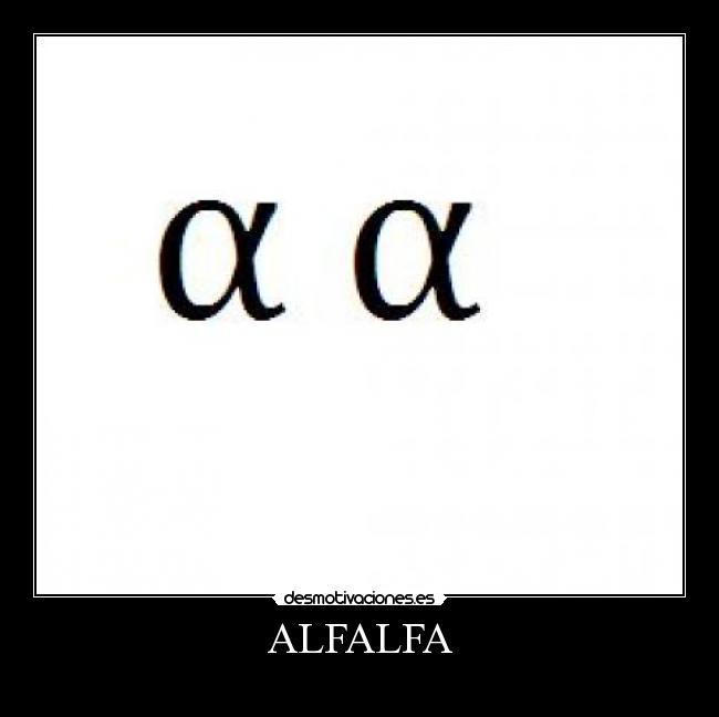 ALFALFA -