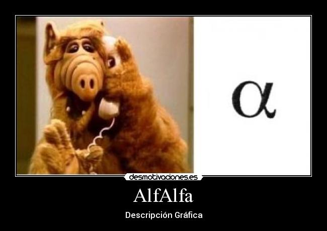 AlfAlfa - Descripción Gráfica