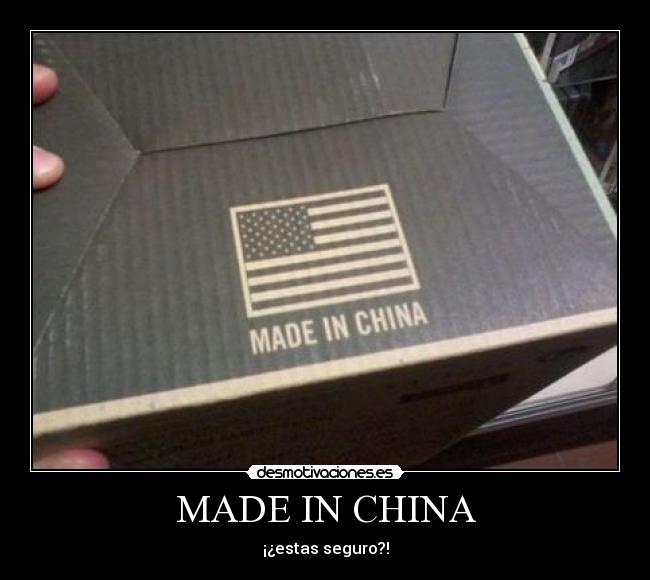 MADE IN CHINA - 