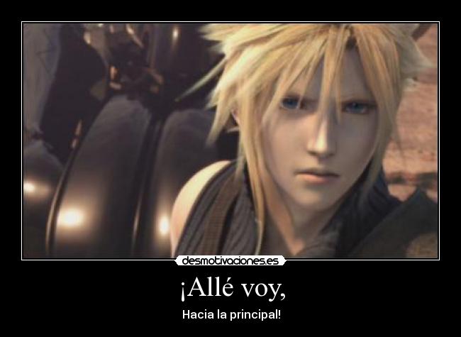 carteles cloud ffvii fricadas desmotivaciones