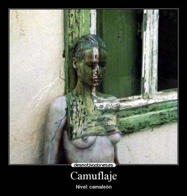 Camuflaje - Nivel: camaleón