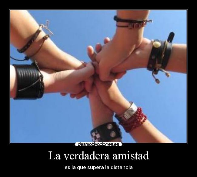 La verdadera amistad - 