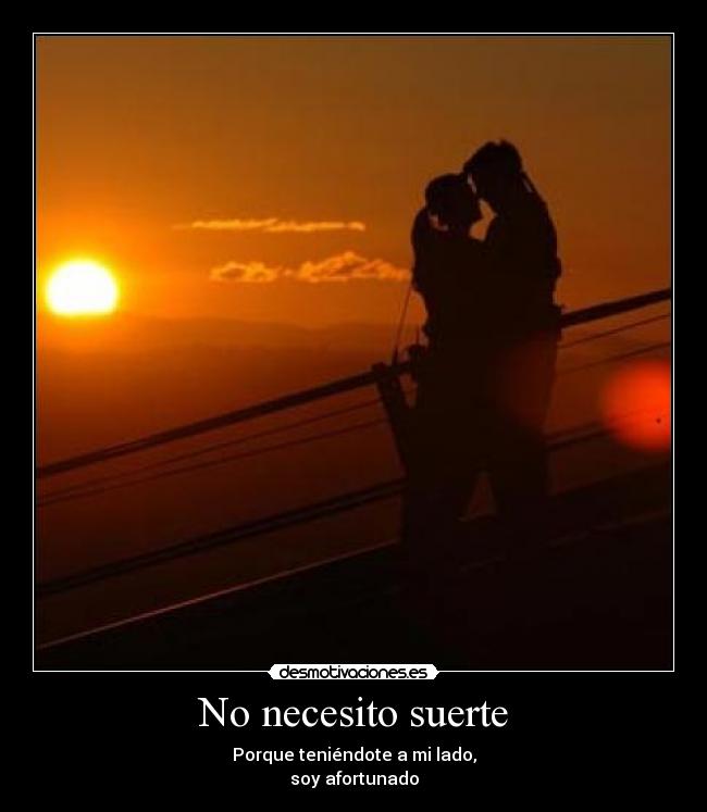 No necesito suerte - 