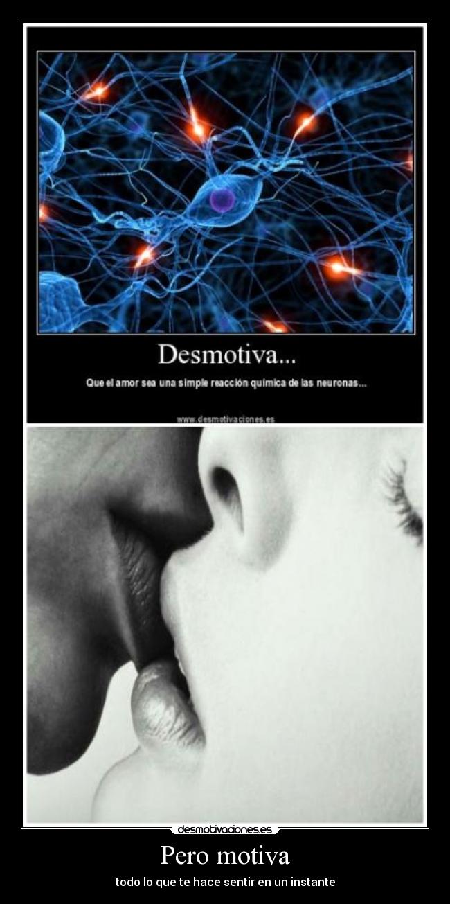 Pero motiva - todo lo que te hace sentir en un instante
