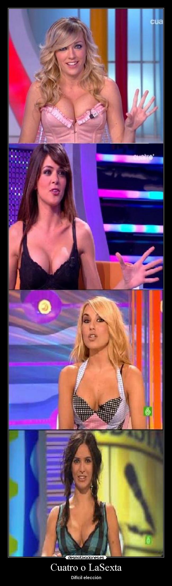 Cuatro o LaSexta - Difícil elección