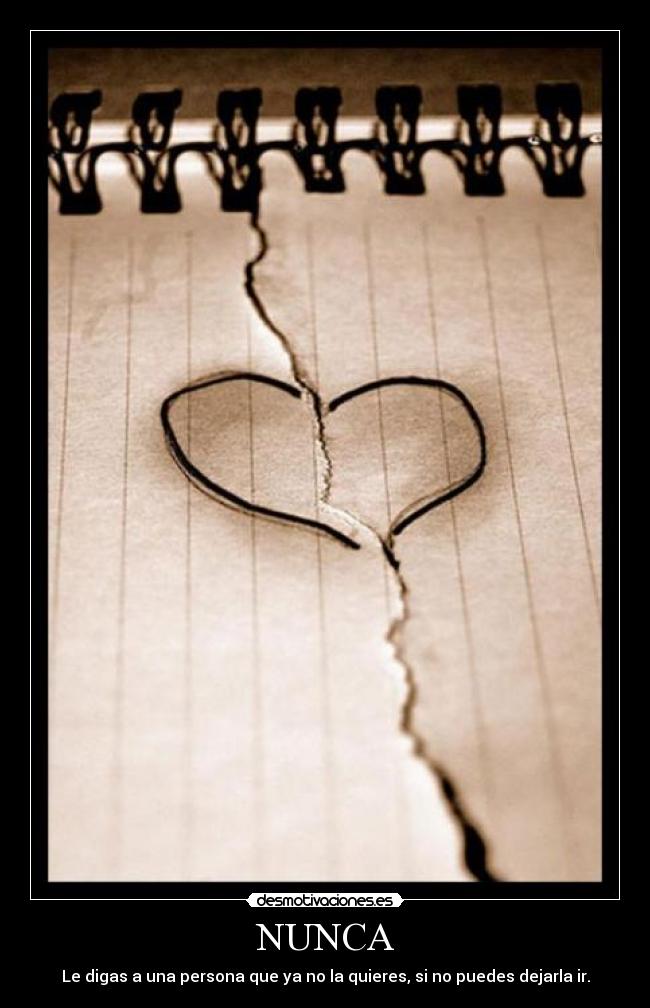 NUNCA -