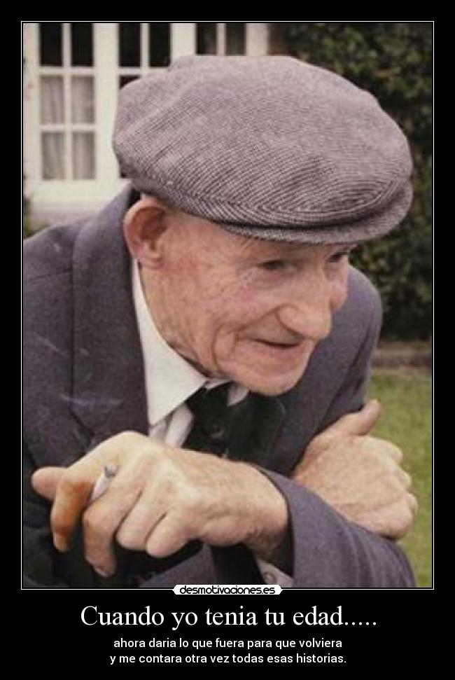 carteles anciano muerte historias desmotivaciones