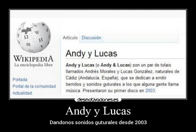 Andy y Lucas -
