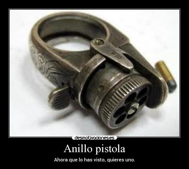 Anillo pistola -