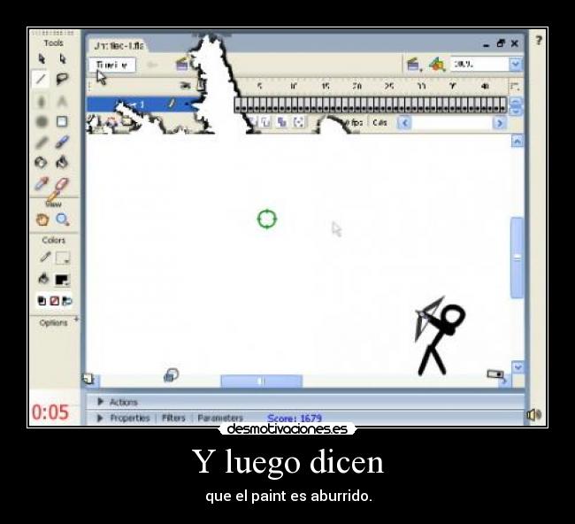 Y luego dicen - que el paint es aburrido.