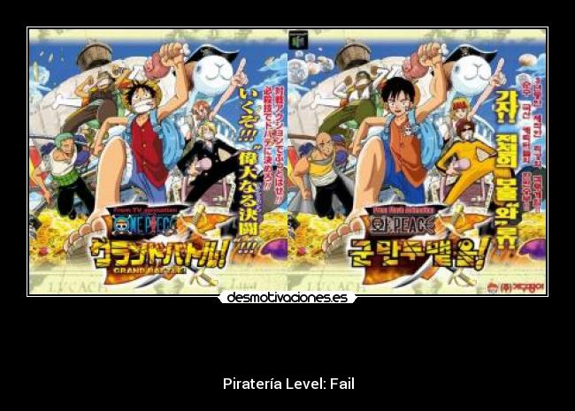 -
Piratería Level: Fail