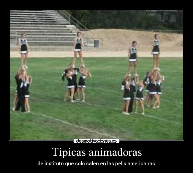 Típicas animadoras - 