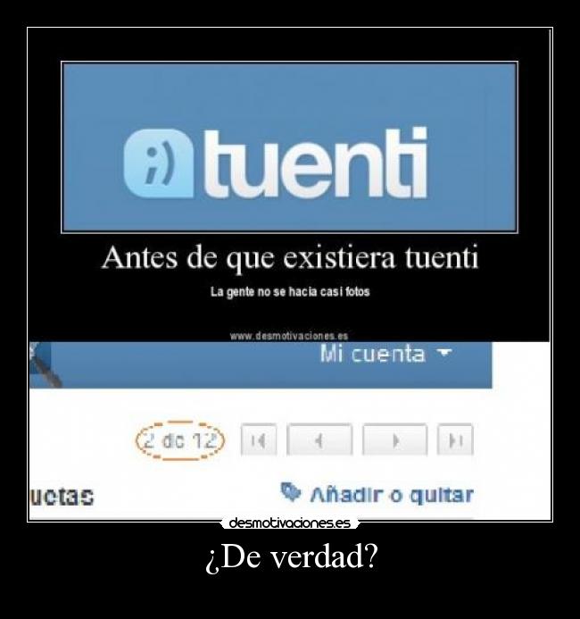¿De verdad? - 