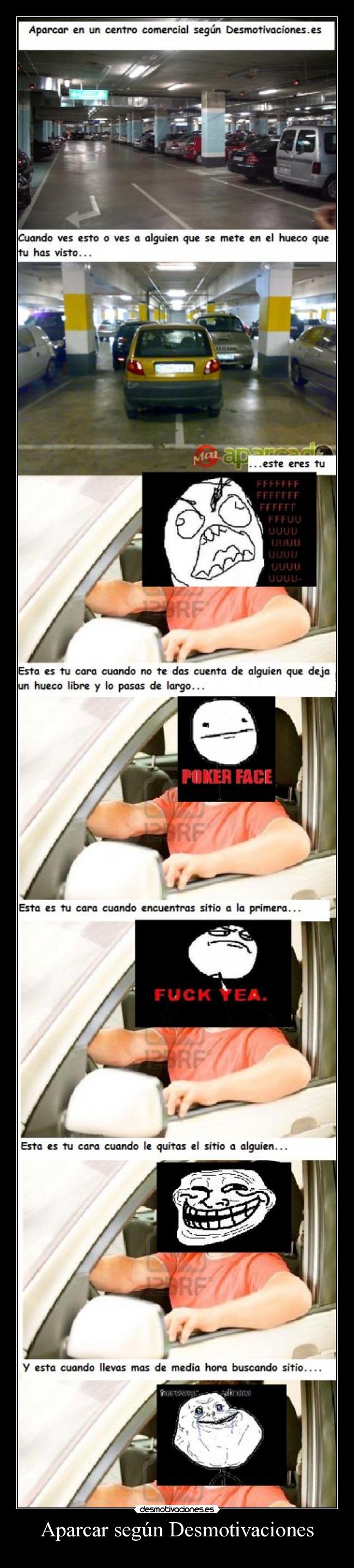 Aparcar según Desmotivaciones -