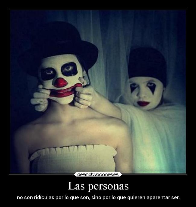 Las personas -
