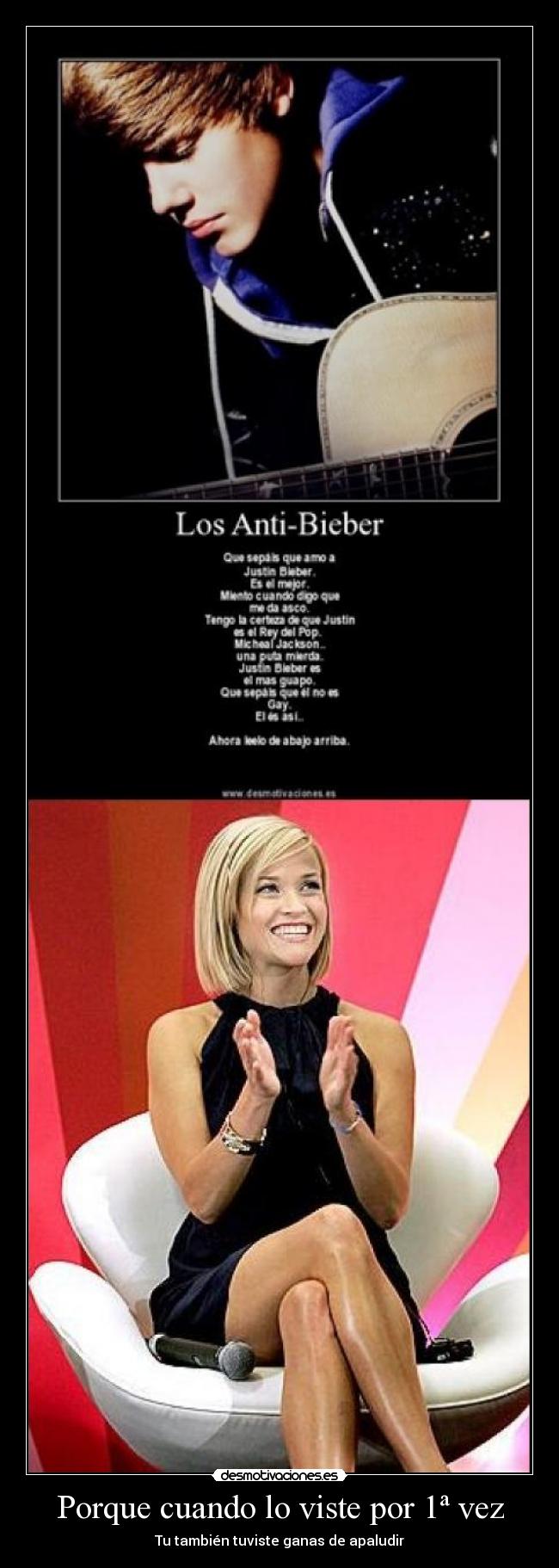 Porque cuando lo viste por 1ª vez -