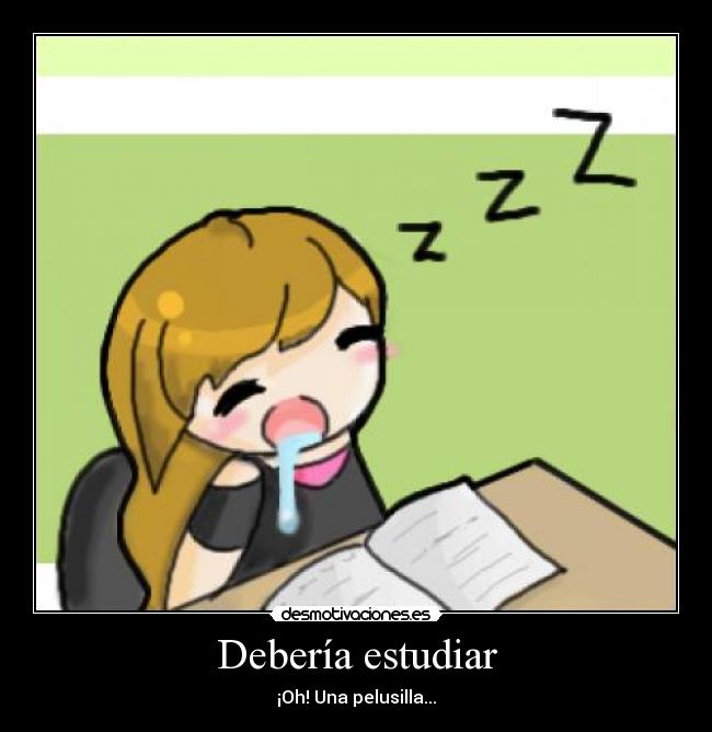 Debería estudiar -