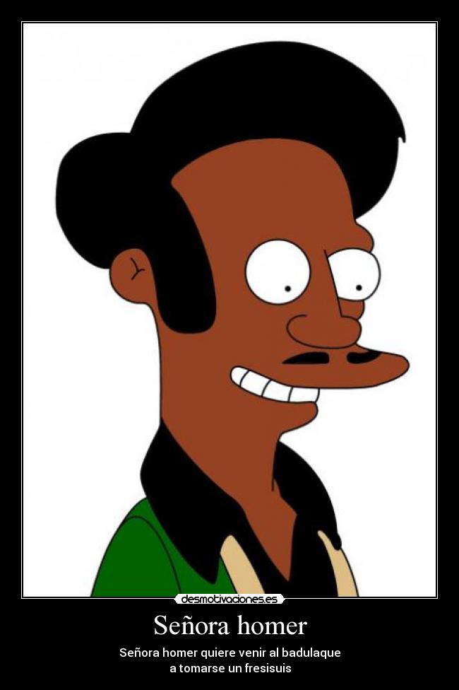 Señora homer -