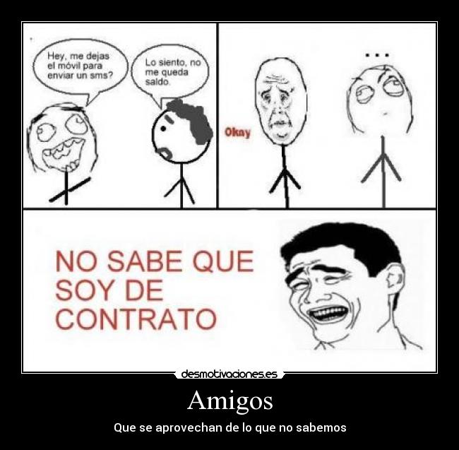 carteles amigos forever desmotivaciones