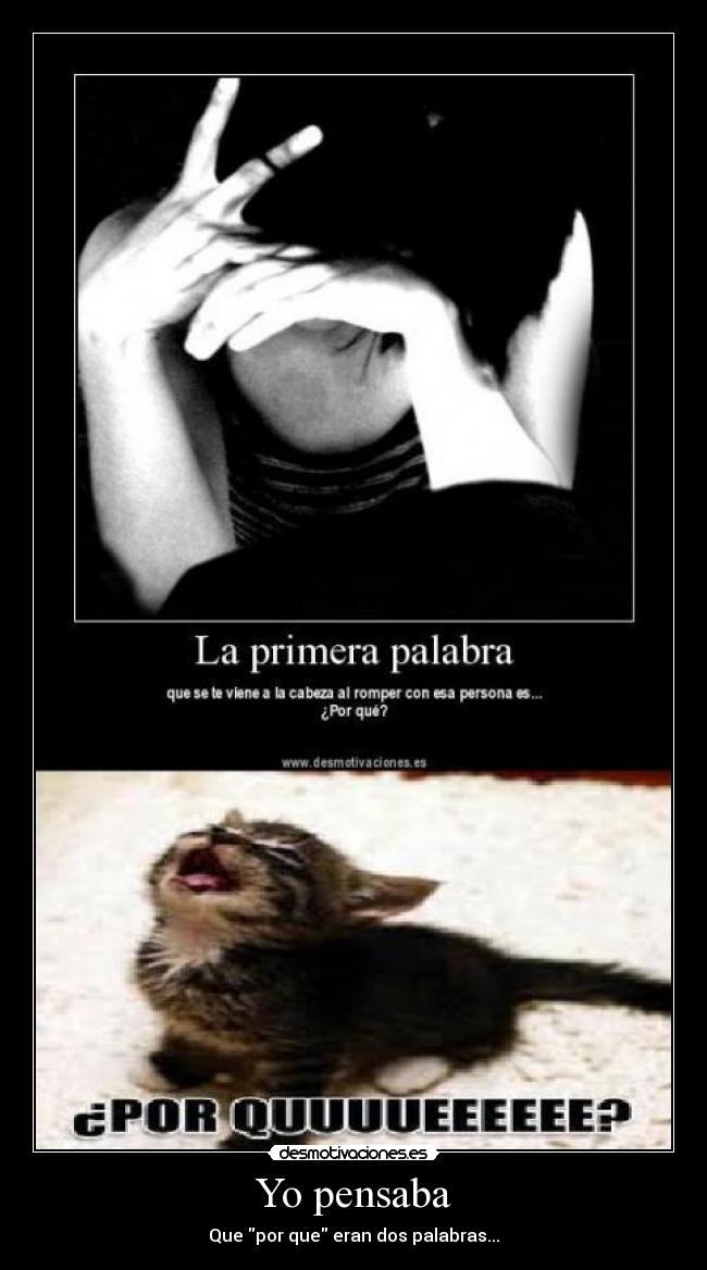 Yo pensaba - 