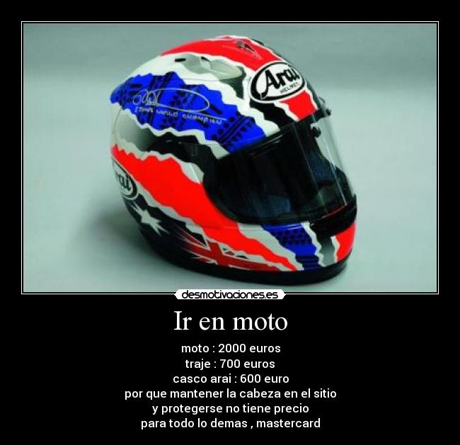 Ir en moto -