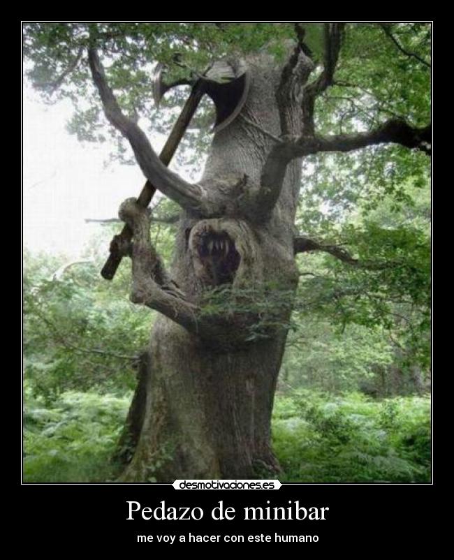 Pedazo de minibar - me voy a hacer con este humano